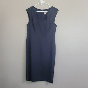 Anne Klein Dark Blue Sparkly Dress Size 10